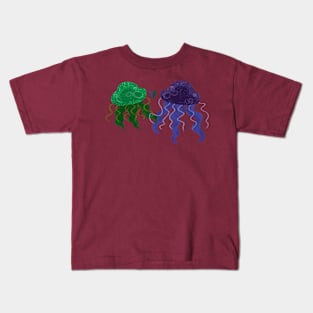 Jellyfish Couple Kids T-Shirt